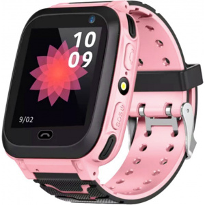 Детские смарт часы с GPS трекером F3 pink