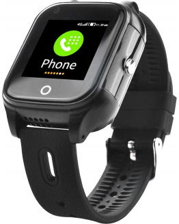 Купить Детские смарт часы с GPS трекером FA28 4G black в Украине
