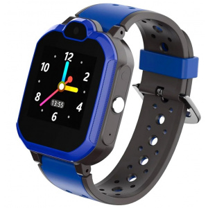 Детские смарт часы с GPS трекером LT05 4G blue
