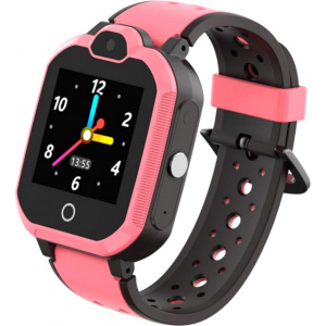 Детские смарт часы с GPS трекером LT05 4G pink