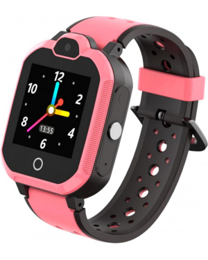 Дитячий смарт годинник з GPS трекером LT05 4G pink