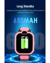 Купить Детские смарт часы с GPS трекером LT05 4G pink