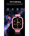 Купить Детские смарт часы с GPS трекером LT05 4G pink