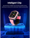 Купить Детские смарт часы с GPS трекером LT05 4G pink