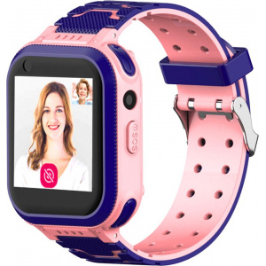 Детские смарт часы с GPS трекером T3 4G pink