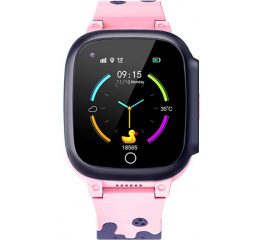 Купить Детские смарт часы с GPS трекером T8 4G pink в Украине