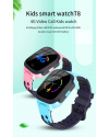 Купить Детские смарт часы с GPS трекером, камерой и термометром T8 4G black