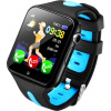 Купить Детские смарт часы с GPS трекером V5K black-blue