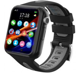 Купить Детские смарт часы с GPS трекером V5K black-grey