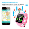 Купить Детские смарт часы с GPS трекером V5K black-pink