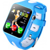 Детские смарт часы с GPS трекером V5K blue