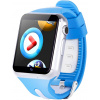 Детские смарт часы с GPS трекером V5K Steel blue
