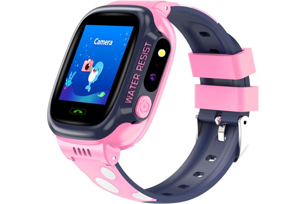 Детские смарт часы с GPS трекером Y92 pink