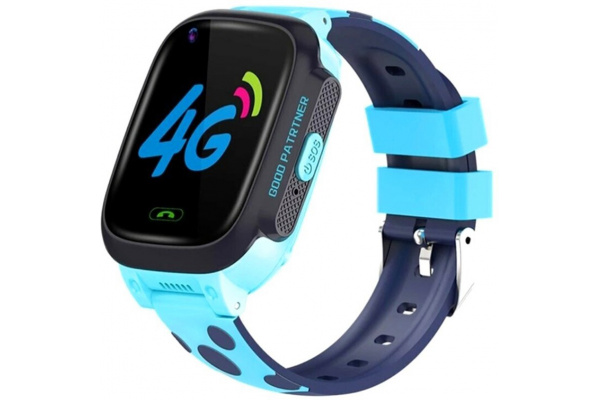 Детские смарт часы с GPS трекером Y95 4G blue