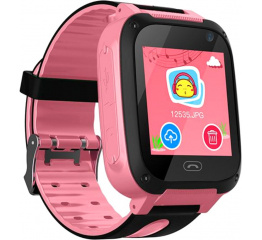 Купить Детские смарт часы S4 pink в Украине