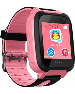 Купить Детские смарт часы S4 pink в Украине