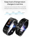Купить Фитнес браслет C6T blue