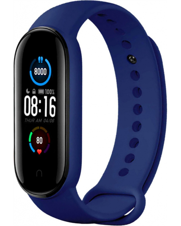 Фитнес браслет M5 dark-blue