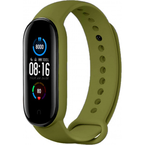Фитнес браслет M5 olive