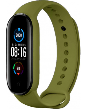 Фитнес браслет M5 olive