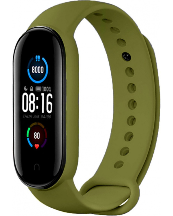 Фитнес браслет M5 olive