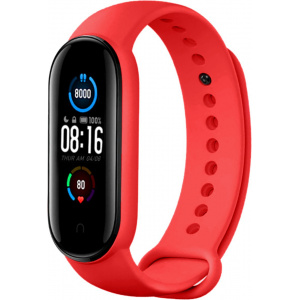 Фитнес браслет M5 red
