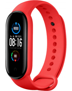 Фитнес браслет M5 red