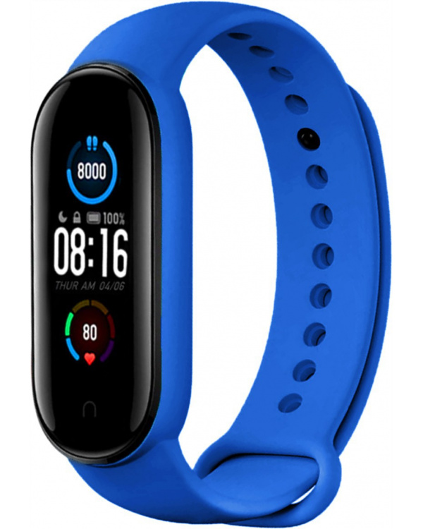 Фитнес браслет M5 royal-blue