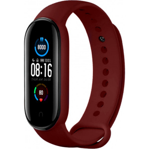 Фітнес браслет M5 wine-red