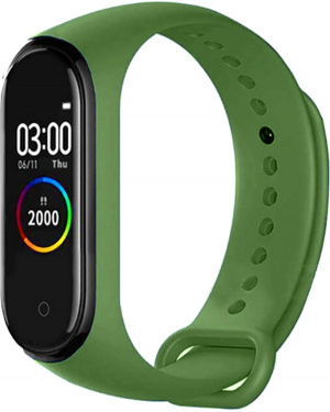 Фітнес браслет M4 green