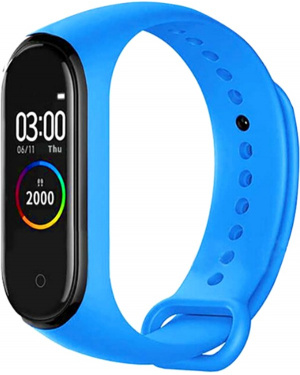 Фитнес браслет M4 light-blue