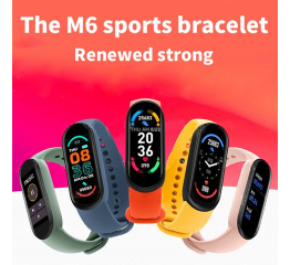 Купить Фітнес браслет M6 grey в Украине