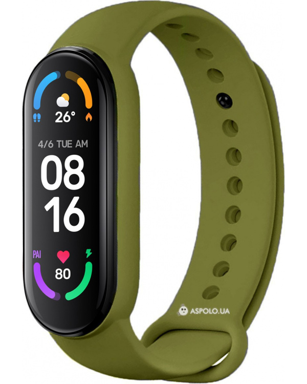 Фитнес браслет M6 olive