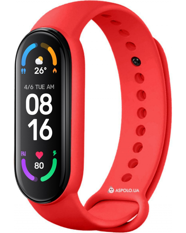 Фитнес браслет M6 red