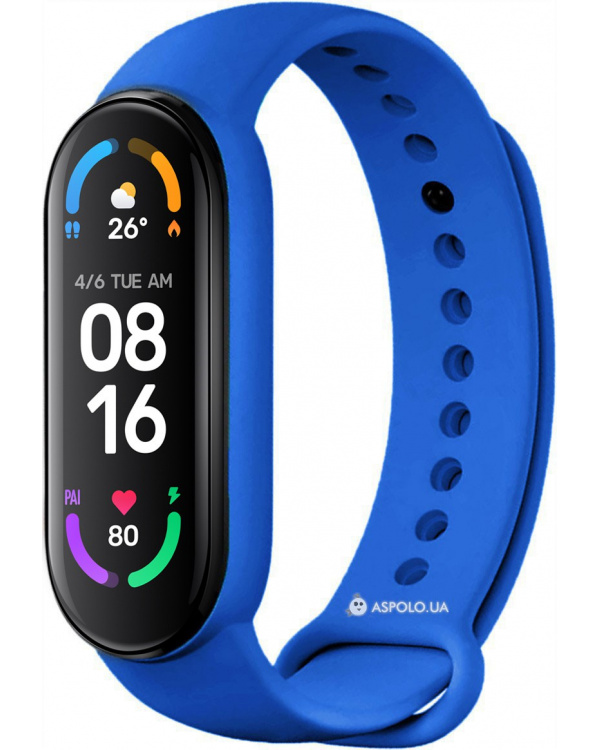 Фитнес браслет M6 royal-blue