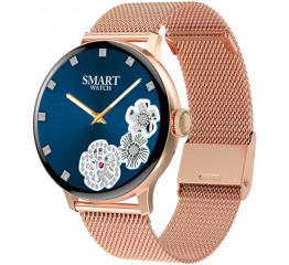Купить Смарт часы DT88 Pro Plus с ЭКГ Metal gold в Украине
