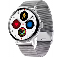 Купить Смарт часы DT88 Pro Plus с ЭКГ Metal silver