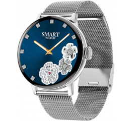 Купить Смарт часы DT88 Pro Plus с ЭКГ Metal silver в Украине
