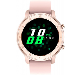 Купить Смарт часы DT89 с ЭКГ gold-pink в Украине