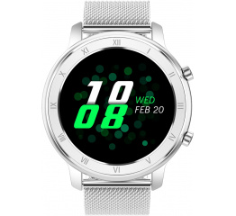 Купить Смарт часы DT89 с ЭКГ Metal silver в Украине