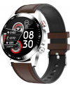 Смарт часы E12 Leather brown