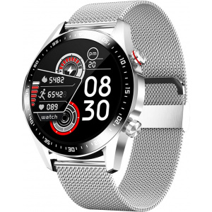 Смарт часы E12 Metal silver