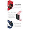 Купить Смарт часы HW12 40mm red