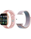 Купить Смарт годинник IWO FK88 pink