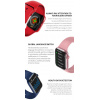 Купить Смарт часы IWO Series 6 pink