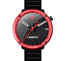 Купить Смарт часы Lemfo LF22 GPS sports smart watch red-black в Украине