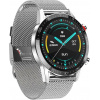 Смарт часы Microwear L13 с ЭКГ Metal silver