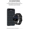 Купить Смарт часы No.1 DT95 с ЭКГ Leather black