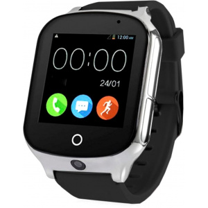 Смарт часы с GPS трекером и камерой Smart Watch A19 black