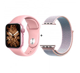 Купить Смарт часы Series 7 M36 Plus розовые